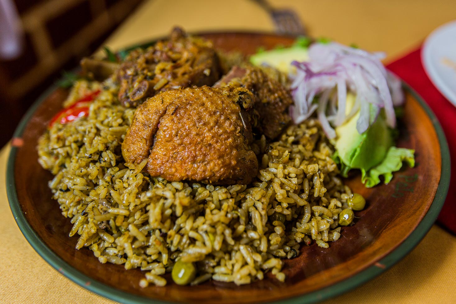 Arroz con pato